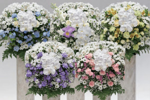 おもいでのお葬式の供花『ベーシック』